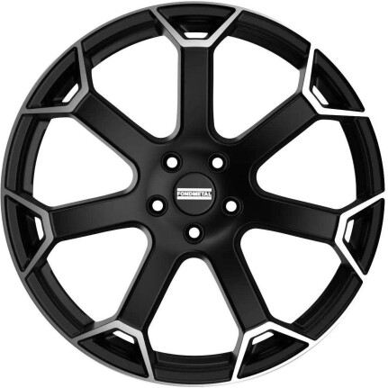 Fondmetal Zephyrus Matt Black Machined 8,5x19 5x112 ET45 CB66,6 R13