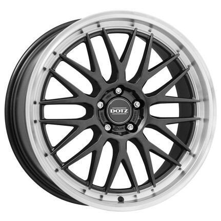 Dotz Bilbao dark Gunmetal/polished lip 8,5x19 5x114.3 ET34 CB71,6 60°