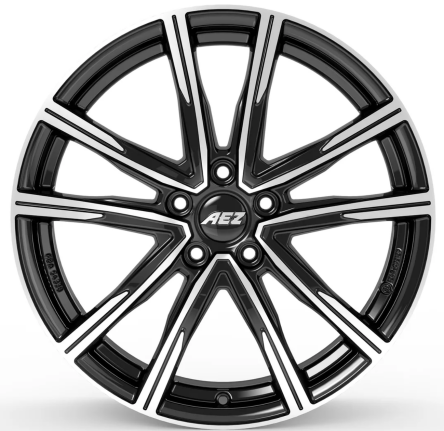 Aez Montreal dark Black/polished 7x19 5x108 ET48 CB63,4 60°