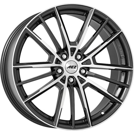 Aez Kaiman dark Gunmetal/polished 8x19 5x112 ET30 CB66,6 60°