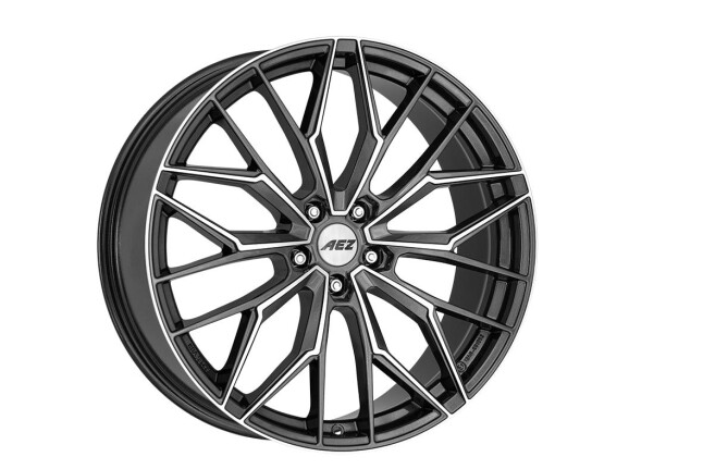 Aez Porto dark Gunmetal/polished 8,5x21 5x112 ET38 CB70,1 60°