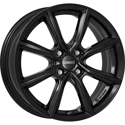 Dezent TN Black 6,5x16 4x108 ET32 CB65,1 Flat