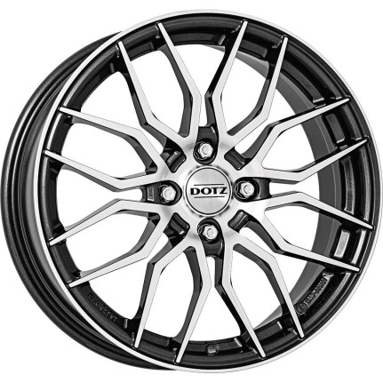 Dotz LimeRock dark Gunmetal/polished 6,5x16 4x108 ET25 CB65,1 60°