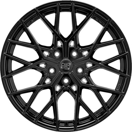 Msw 74 Gloss Black 8x18 5x112 ET50 CB73,1 60°