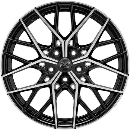 Msw 74 Gloss Black Full Polished 8,5x20 5x114.3 ET45 CB73,1 60°