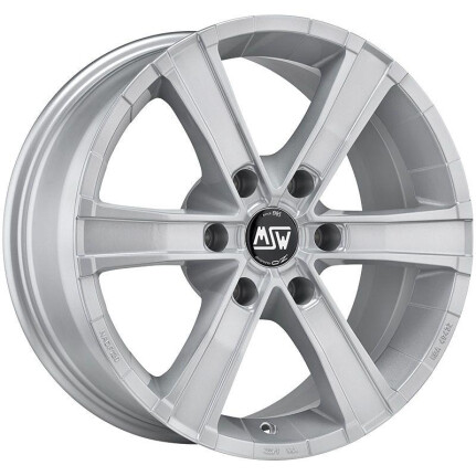 Msw Sahara 6 Full Silver 8x17 6x114.3 ET20 CB66,1 60°