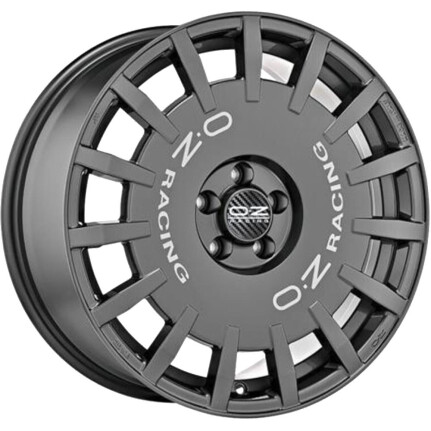 Oz Racing Rally Racing Van Dark Graphite Silver Lettering 8x18 5x112 ET45 CB66,6 R14