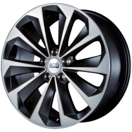 Cms C21 Diamond Black Matt 8x18 5x114.3 ET47 CB67,1 60°