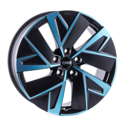 Cms C32-AERO Diamond Black Blue 8x19 5x112 ET45 CB57,1 R13