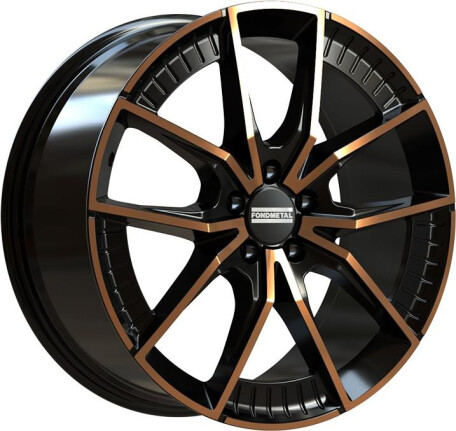 Fondmetal Elatha Black Clearcoat Matt Bronze Machined 8,5x19 5x112 ET45 CB66,6 R13