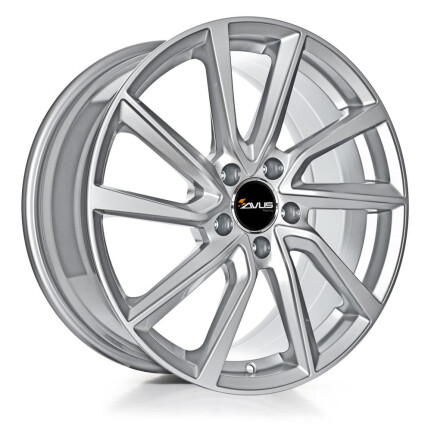 Avus AC-518 Hyper Silver 8x18 5x112 ET45 CB57.1 R13