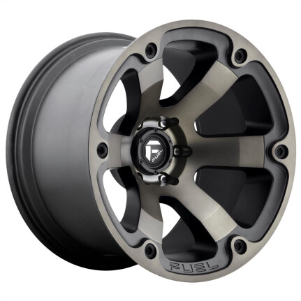 Fuel D564 Beast Matte Black Double Dark Tint 9x20 5x150 ET1 CB110,0 60°