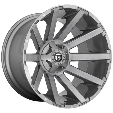 Fuel D714 Contra Brushed Gun Metal Tinted Clear 10x22 6x139.7 ET-19 CB106,0 (PCD2: 6x135) 60°