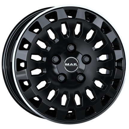 Mak Overland Gloss Black Mirror Ring 6,5x16 5x118 ET65 CB71,1 60°